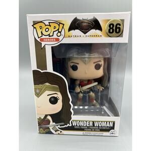 Funko Pop Wonder Woman #86 DC Comics Vinyl Figure w Box